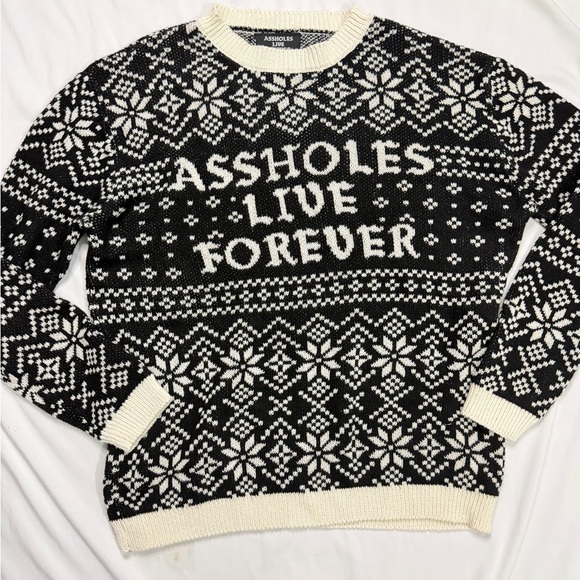 assholes live forever Other - ASSHOLES LIVE FOREVER SWEATER